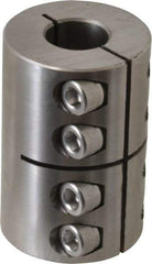 Climax Metal Products - 3/4" Inside x 1-1/2" Outside Diam, One Piece Split Clamping Collar - 2-1/4" Long - A1 Tooling