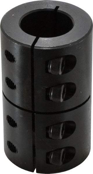 Climax Metal Products - 25mm Inside x 45mm Outside Diam, Metric One Piece Clamping Rigid Coupling - 75mm Long - A1 Tooling