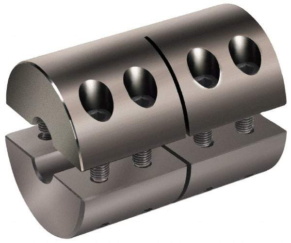 Climax Metal Products - 1" Inside x 3-1/4" Outside Diam, Machinable Rigid Coupling - No Keyway - 4-7/8" Long - A1 Tooling