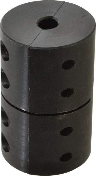 Climax Metal Products - 1/2" Inside x 2" Outside Diam, Machinable Rigid Coupling - No Keyway - 3" Long - A1 Tooling