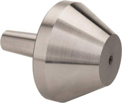 Riten - 2MT & 3MT Taper, 7/8 to 1-3/4" Point Diam, Hardened Tool Steel Lathe Bull Nose Point - 1-3/16" OAL - A1 Tooling