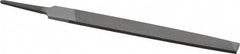 Value Collection - 6" Long, Second Cut, Mill American-Pattern File - Single Cut, 7/64" Overall Thickness, Tang - A1 Tooling