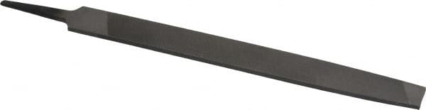 Value Collection - 8" Long, Second Cut, Mill American-Pattern File - Single Cut, 9/64" Overall Thickness, Tang - A1 Tooling