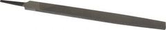 Value Collection - 12" Long, Second Cut, Flat American-Pattern File - Double Cut, 9/32" Overall Thickness, Tang - A1 Tooling