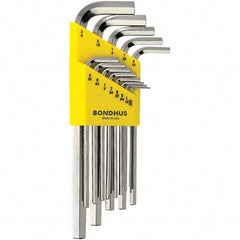 Bondhus - Hex Key Sets Tool Type: Hex Handle Type: L-Key Long Arm - A1 Tooling