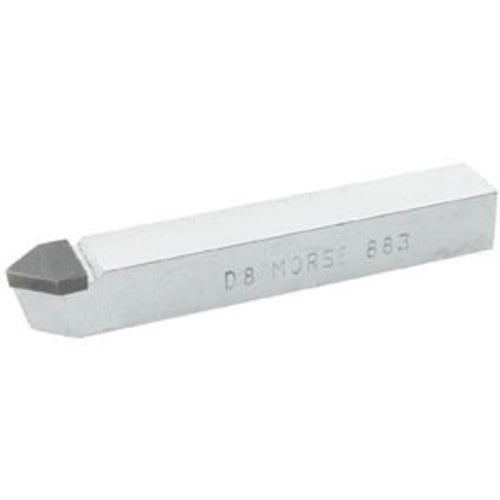 ‎D12 883E (C-2) Grade Brazed Tool Bit - 3/4 × 3/4 × 4-1/2″ OAL - Morse Cutting Tools List #4140 Series/List #4140 - A1 Tooling