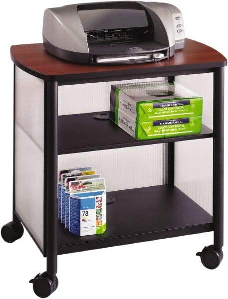 Safco - Black & Cherry Case/Stand - Use with Printer, Office Machines - A1 Tooling