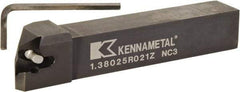 Kennametal - 1.380...92DEG, Right Hand Cut, -2° Lead Angle, 1" Shank Height x 1" Shank Width, Indexable Turning Toolholder - 6" OAL, D4FIX..R.. Insert Compatibility, Series Fix-Perfect - A1 Tooling