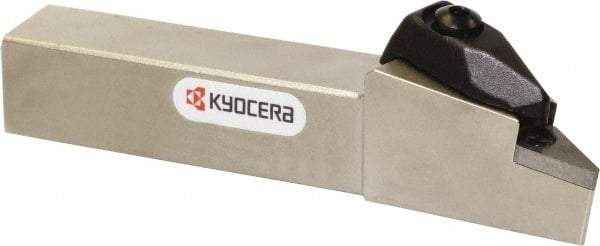 Kyocera - DVJN, Left Hand Cut, 93° Lead Angle, 3/4" Shank Height x 3/4" Shank Width, Negative Rake Indexable Turning Toolholder - 4-1/2" OAL, VN.. 33 Insert Compatibility, Series DVJN - A1 Tooling