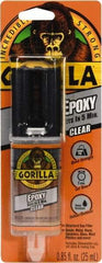 Gorilla Glue - 0.85 oz Syringe Epoxy - 5 min Working Time, 50°F, 3,300 psi Shear Strength - A1 Tooling