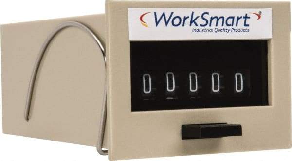 Value Collection - 5 Digit Mechanical Display Electromechanical Counter - Manual Reset - A1 Tooling