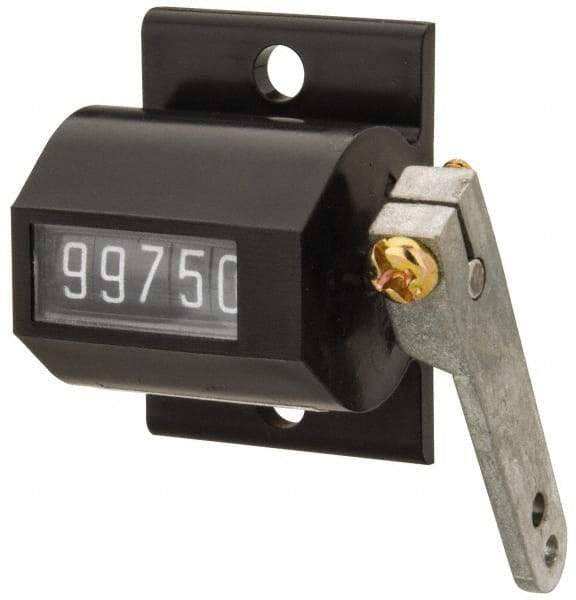 Value Collection - 5 Digit Mechanical Display Stroke Counter - Manual Reset - A1 Tooling