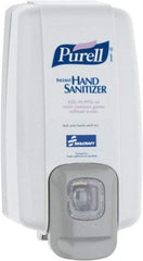 Ability One - 1000 mL Liquid Hand Sanitizer Dispenser - Plastic, Hanging, Gray - A1 Tooling