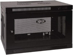 Tripp-Lite - 23.63" Overall Width x 9" Rack Height x 17.69" Overall Depth Data Cable Enclosure - 200 Lb Capacity, Black - A1 Tooling