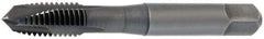 OSG - 7/16-20 UNF, 3 Flute, TiCN Finish, Powdered Metal Spiral Point Tap - Plug Chamfer, Right Hand Thread, 3-5/32" OAL, 1-7/16" Thread Length, 0.323" Shank Diam, 3B Class of Fit, Series 312NI - Exact Industrial Supply