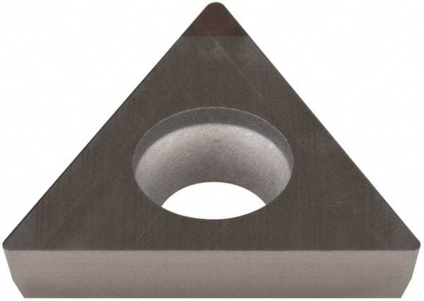 Hertel - SH-TPGA222 Grade HT630BN PCBN Turning Insert - Uncoated, 60° Triangle, 1/4" Inscr Circle, 1/8" Thick, 1/32" Corner Radius - A1 Tooling