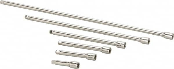 Paramount - 1/4" Drive Socket Wobble Extension Set - 6 Pieces, Includes 2, 3, 4, 6, 10, 14" Lengths - A1 Tooling