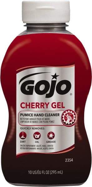 GOJO - 10 oz Bottle Gel Hand Cleaner - Red, Cherry Scent - A1 Tooling