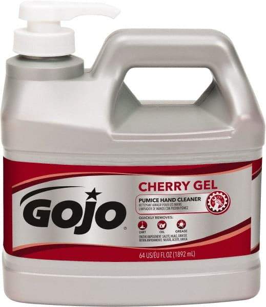 GOJO - 1/2 Gal Bottle Gel Hand Cleaner - Red, Cherry Scent - A1 Tooling