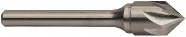 Keo - 1-1/2" Head Diam, 3/4" Shank Diam, 6 Flute 100° Solid Carbide Countersink - A1 Tooling