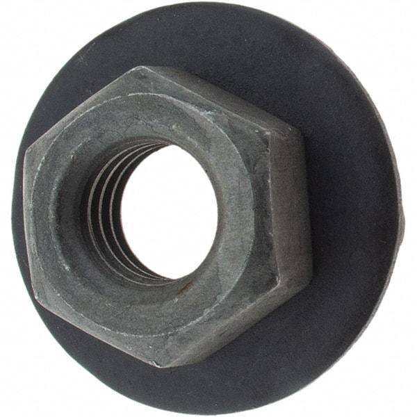 Value Collection - M6x1.00 Washer Hex Nut - 10mm Across Flats, Phosphate Finish - A1 Tooling