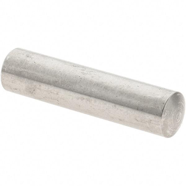 Value Collection - 5mm Diam x 20mm Pin Length 416 Stainless Steel Precision Dowel Pin - C 36-42 Hardness, 1 Beveled & 1 Rounded End - A1 Tooling