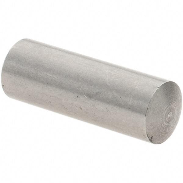 Value Collection - 6mm Diam x 16mm Pin Length 416 Stainless Steel Precision Dowel Pin - C 36-42 Hardness, 1 Beveled & 1 Rounded End - A1 Tooling