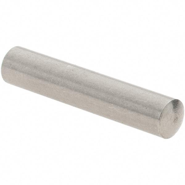 Value Collection - 4mm Diam x 20mm Pin Length 416 Stainless Steel Precision Dowel Pin - C 36-42 Hardness, 1 Beveled & 1 Rounded End - A1 Tooling