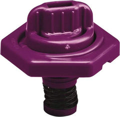 Trico - 4 Gal Capacity Polyethylene Oil Storage System - 7" Straight Spout, Purple - A1 Tooling