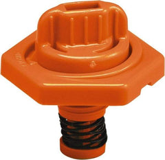 Trico - 4 Gal Capacity Polyethylene Oil Storage System - 7" Straight Spout, Orange - A1 Tooling