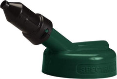 Trico - 4 Gal Capacity Polyethylene Oil Storage System - 1/2" Tip OD, 7" Straight Spout, Dark Green - A1 Tooling