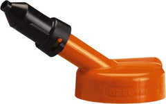 Trico - 4 Gal Capacity Polyethylene Oil Storage System - 1/2" Tip OD, 7" Straight Spout, Orange - A1 Tooling