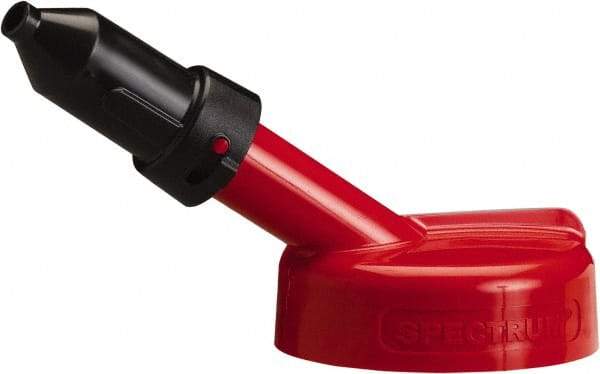 Trico - 4 Gal Capacity Polyethylene Oil Storage System - 1/2" Tip OD, 7" Straight Spout, Red - A1 Tooling