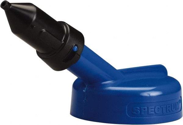 Trico - 4 Gal Capacity Polyethylene Oil Storage System - 1/4" Tip OD, 7" Straight Spout, Blue - A1 Tooling