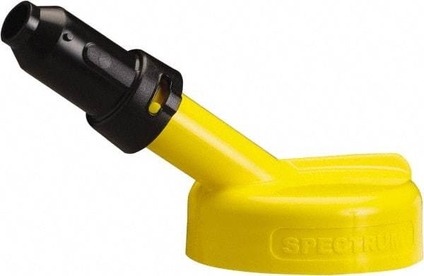 Trico - 4 Gal Capacity Polyethylene Oil Storage System - 1" Tip OD, 7" Straight Spout, Yellow - A1 Tooling