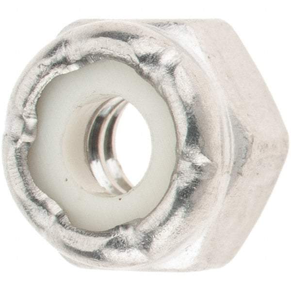 Value Collection - #10-24 UNC 316 Hex Lock Nut with Nylon Insert - 1/4" High - A1 Tooling