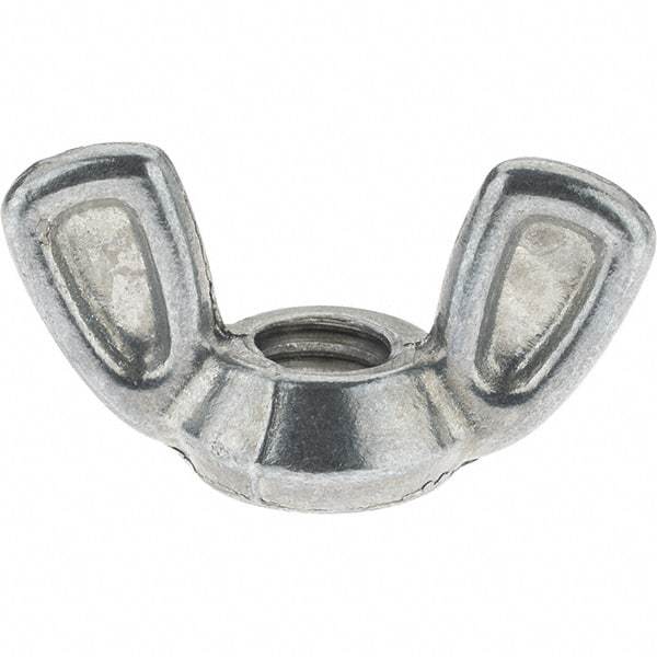 Value Collection - 5/16-18 UNC, Zinc Plated, Alloy Steel Type 1 Wing Nut - 1-7/32" Wing Span, 5/8" Wing Span - A1 Tooling