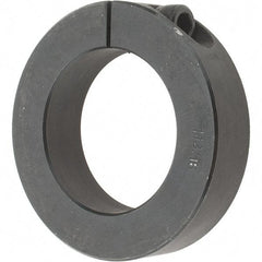 Value Collection - 1-13/16" Bore, Steel, One Piece One Piece Split Shaft Collar - 2-7/8" Outside Diam, 11/16" Wide - A1 Tooling