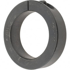 Value Collection - 2-1/4" Bore, Steel, One Piece Clamp Collar - 3-1/4" Outside Diam, 3/4" Wide - A1 Tooling