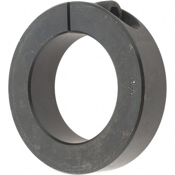 Value Collection - 1-3/4" Bore, Steel, One Piece Clamp Collar - 2-3/4" Outside Diam, 11/16" Wide - A1 Tooling