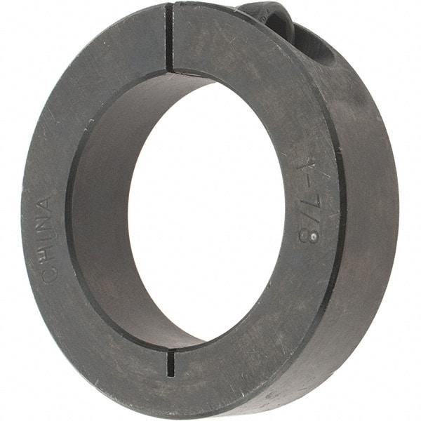 Value Collection - 1-7/8" Bore, Steel, One Piece One Piece Split Shaft Collar - 2-7/8" Outside Diam, 11/16" Wide - A1 Tooling