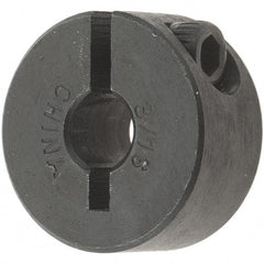 Value Collection - 3/16" Bore, Steel, One Piece Clamp Collar - 11/16" Outside Diam, 5/16" Wide - A1 Tooling