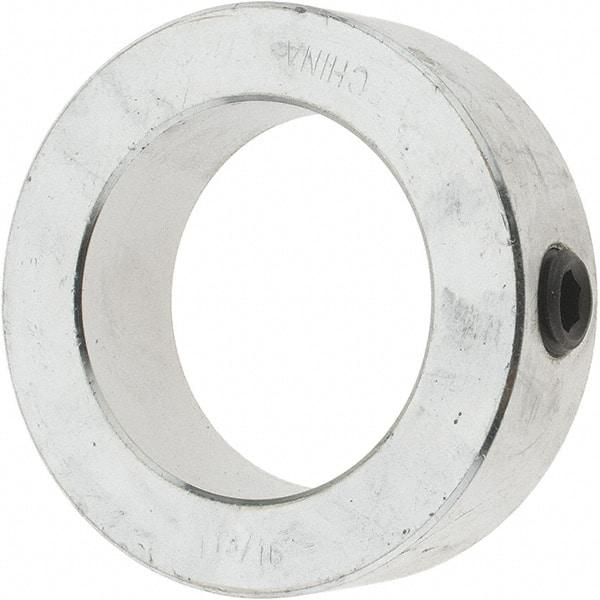 Value Collection - 1-13/16" Bore, Steel, Set Screw Shaft Collar - 2-3/4" Outside Diam, 7/8" Wide - A1 Tooling