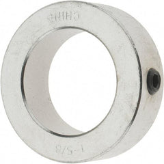 Value Collection - 1-5/8" Bore, Steel, Set Screw Shaft Collar - 2-1/2" Outside Diam, 13/16" Wide - A1 Tooling