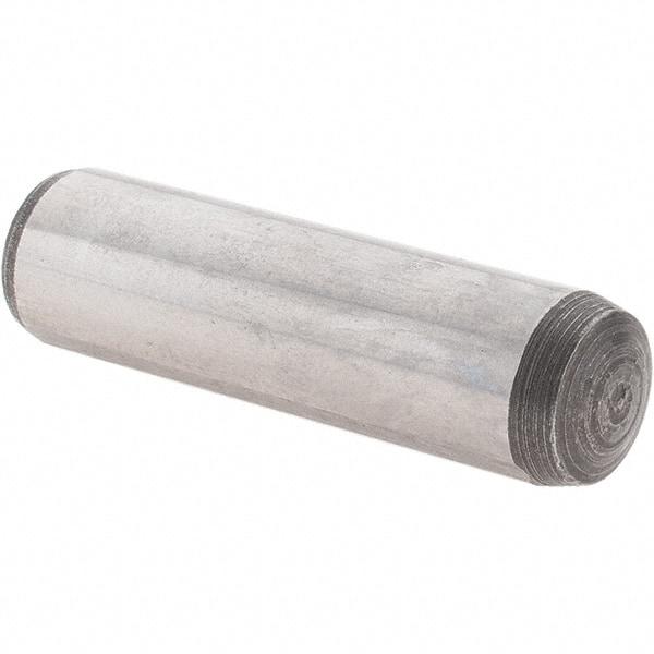 Value Collection - 10mm Diam x 36mm Pin Length Alloy Steel Dowel Pin - 1 Rounded & 1 Threaded End - A1 Tooling