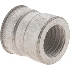 Value Collection - M10x1.50 Metric Coarse Stainless Steel Flush Press Fit Threaded Insert - 18.92" OAL, 14.26" Insert Diam, 14.94" Hole Diam, 9/16" Drill - A1 Tooling