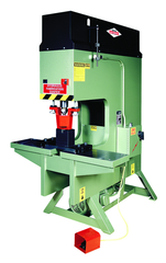 135 Ton - 18" D x 18" H Throat 208V 3PH Twin Hydraulic Punch Press - A1 Tooling