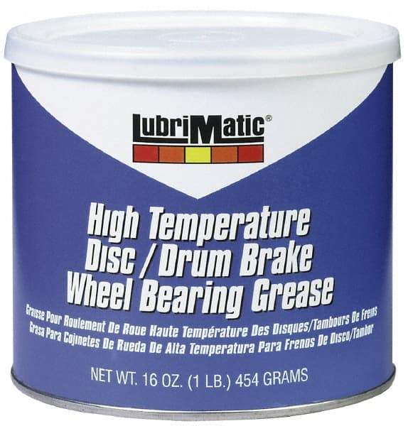 LubriMatic - 1 Lb Can Polyurea High Temperature Grease - Blue, High Temperature, 520°F Max Temp, NLGIG 2, - A1 Tooling