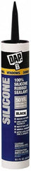 DAP - 10.1 oz Tube Black RTV Silicone Joint Sealant - -40 to 400°F Operating Temp, 10 to 20 min Tack Free Dry Time, 24 hr Full Cure Time - A1 Tooling