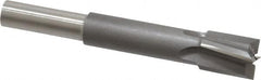 Made in USA - 3/8" Diam, 1/4" Shank, Diam, 4 Flutes, Straight Shank, Interchangeable Pilot Counterbore - A1 Tooling